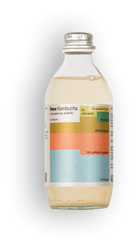 კომბუჩა ლიმონი  და ჯანჯაფილი